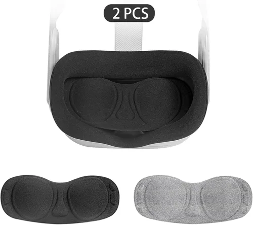 Vista 3 de Owlhouse Lens Cover, 2PCS Practical Scratch-Proof Protector for Oculus Quest 2, VR Glasses Accessories Lens Protection Cover, Dustproof Scratch