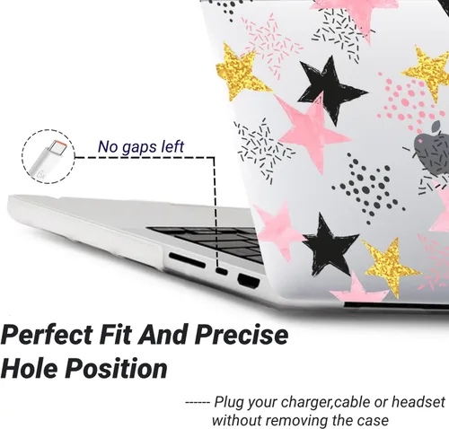 Vista 110 de Funda rígida compatible con MacBook Pro de 13 pulgadas 2012 2011 2010 2009 2008 versión A1278 con CD-ROM, funda de plástico para laptop cubierta