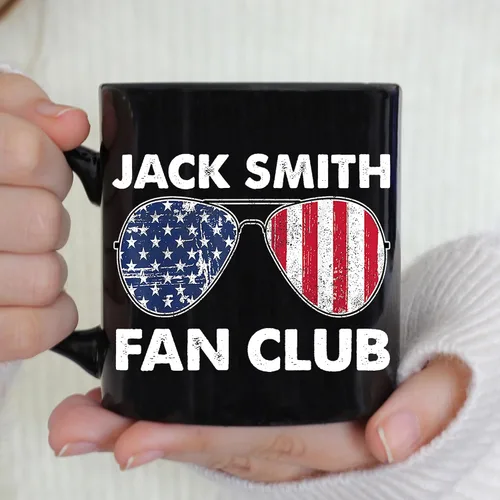 Vista 3 de TODOLIA -11Oz- Taza de café Jack Smith Fan Club, taza de café Jack Smith 2024, taza de regalo de democracia republicana liberal, taza de regalo