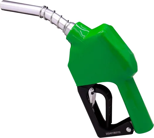 Vista 10 de 11A Negro 3/4 "NPT Boquilla de combustible automática Boquilla de apagado automático Boquilla de bomba de gas Boquilla de flujo máximo 16 GPM con 3
