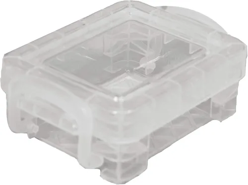 Vista 6 de Storage Studios SGS61611 Super Stacker Bitty Box. Surtido (paquete de 1) La tapa hermética y las asas mantienen el contenido seguro. Diseño
