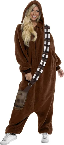 Vista 2 de Rubies Star Wars Classic - Mono para disfraz de Chewbacca para adultos