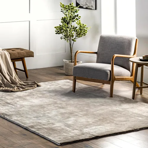 Vista 12 de nuLOOM Alfombra de Área Cuadrada de 6 pies Cozy Plush SuperiorWash, Lavable a Máquina, Antideslizante, Alfombra Shag Suave y Esponjosa para Sala