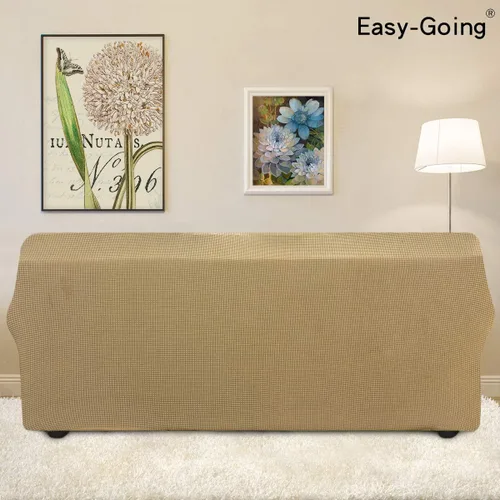 Vista 159 de Easy-Going - Funda elástica sobredimensionada para sofá, 1 pieza, protector muebles, suave, parte inferior elástica, para niños, tela jacquard