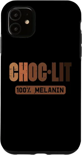 Vista 7 de Funda para iPhone 14 Pro Choc Lit Melanin Black Pride History BHM African Men Women