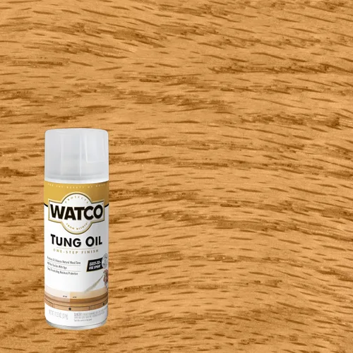 Vista 2 de Watco Tung Oil - Aerosol para acabado de madera, 11.25 onzas