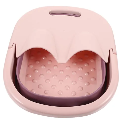Vista 9 de minkissy Masaje portátil para baño de pies, ideal para sala de estar y baños pequeños