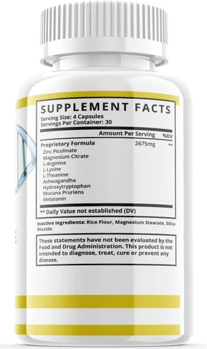 Vista 3 de Scientific Resurge Advanced Deep Sleep #1 - Fórmula de ayuda de melatonina para dormir, 120 cápsulas
