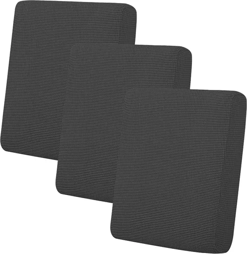 Vista 42 de Easy-Going - Funda de cojín elástica individual para sofá biplaza, sillón, funda de cojín protectora, suave, flexible con parte inferior elástica