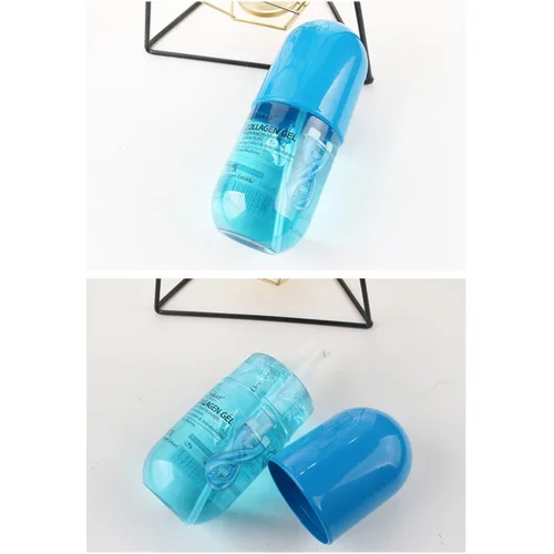 Vista 9 de DISAAR Beauty Gel de aloe vera agrietado para la piel refrescante después del sol Hidratante 9.5 fl oz/9.45oz (gel de colágeno)