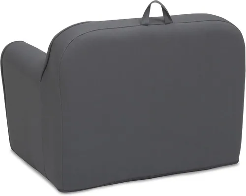 Vista 7 de Delta Children Silla Cozee para Niños para Edades de 18 Meses en Adelante, Gris Oscuro