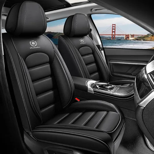 Vista 21 de Funda de cuero de 2 asientos para Mazda CX-3 CX-30 CX-5 CX-50 MX-30, antideslizante, impermeable, resistente al desgaste, funda universal