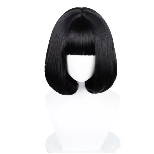 Vista 36 de COSPLAZA Cosplay Pelucas Moda Corto Azul Anime Cabello Elegante Mujer Fiesta Peluca