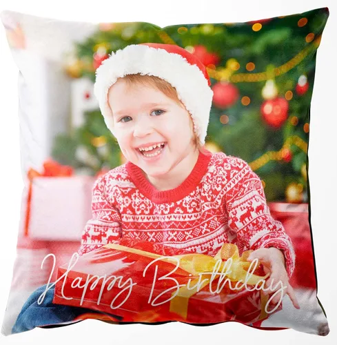 Vista 13 de Easycosy Funda de almohada de terciopelo personalizada, 12 x 12 pulgadas, foto y texto personalizados, dos lados, regalo del día del padre