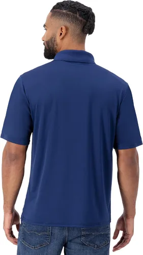 Vista 2 de Hanes Polo Cool Dri para hombre, polo de secado rápido para hombres, protección UPF 40+