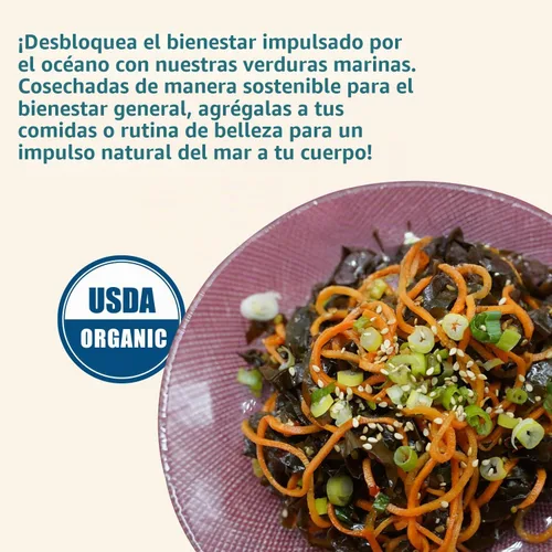 Vista 4 de Maine Coast, Dulse Whole Organic, 2 onzas