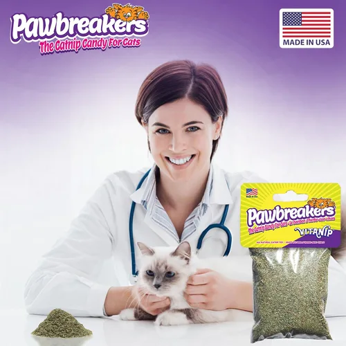 Vista 7 de Pawbreakers® Vitanip® Catnip Cat Treats & Toys - Suplemento nutricional felino Diamond V® - Hierba gatera segura y postbiótica para gatos