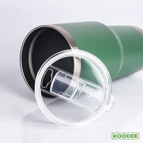 Vista 2 de Tapas de repuesto para vasos de 20 onzas, a prueba de derrames, para vasos YETI Rambler y más (20 onzas, paquete de 2)