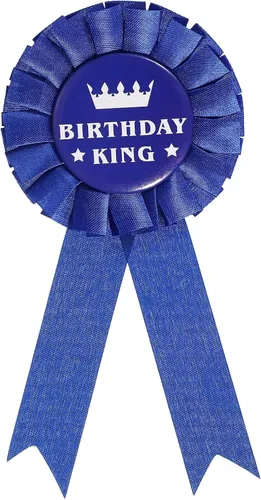 Vista 10 de uxcell Premio de cinta en blanco, broche de insignia de fiesta, broche para mujeres y hombres, colorido ramillete de satén de tela de cumpleaños