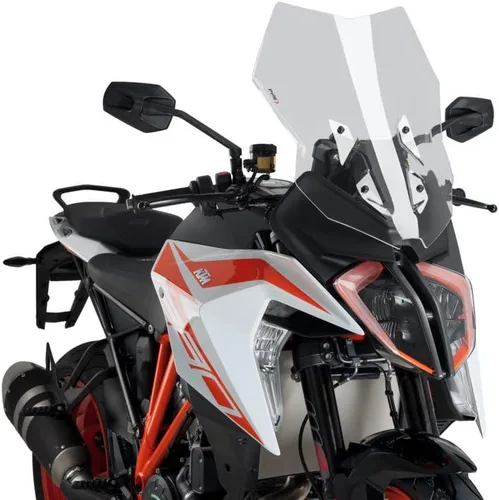 Vista 4 de Puig Pantalla Touring KTM 790 Adventure 19- C/Humo Claro