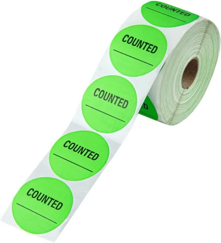 Vista 10 de Restaurantware Label Tek - Calcomanías de embalaje de 2 x 2 pulgadas, 500 etiquetas de envío de alta calidad, advertencia de asfixia, papel blanco