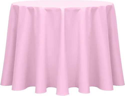 Vista 14 de Ultimate Textile Mantel redondo de sarga de polialgodón de 102 pulgadas, color amarillo limón