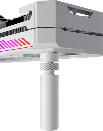 Vista 11 de upHere - Soporte de GPU,Soporte para tarjeta gráfica GPU,Soporte para hundimiento de tarjeta de video,Soporte de GPU,Blanco,ARGB