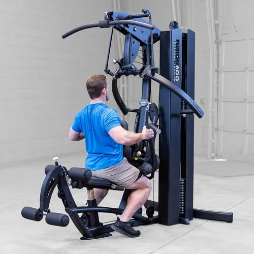 Vista 3 de Body-Solid F600-3 Fusion 600 Entrenador personal con brazo de prensa biangular 310 libras