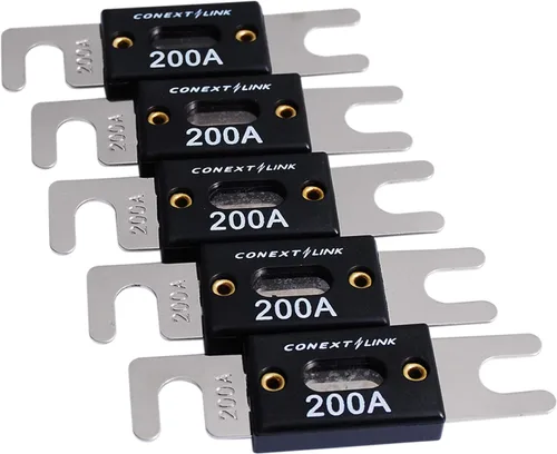 Vista 8 de ANL80-5 80 A Amp ANL Fusible de hoja niquelado paquete de 5