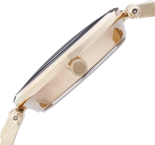 Vista 3 de Anne Klein reloj de pulsera con diamantes AK1414BKGB para mujeres