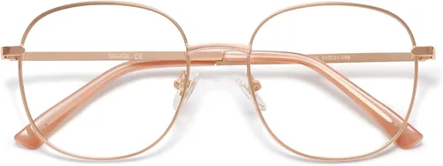 Vista 9 de SOJOS Classic Square Blue Light Blocking Glasses for Women Men Stylish Computer Glasses SJ1137