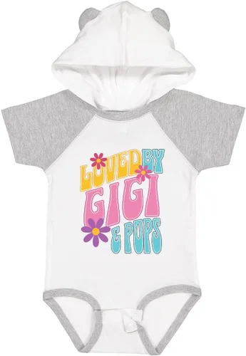 Vista 7 de inktastic Gigi and Pops Love Me - Body de bebé para nieta