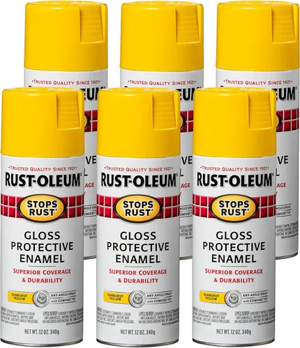 Vista 39 de Rust-Oleum 7776830 - Pintura en aerosol para prevención del óxido, 12 onzas, negro plano
