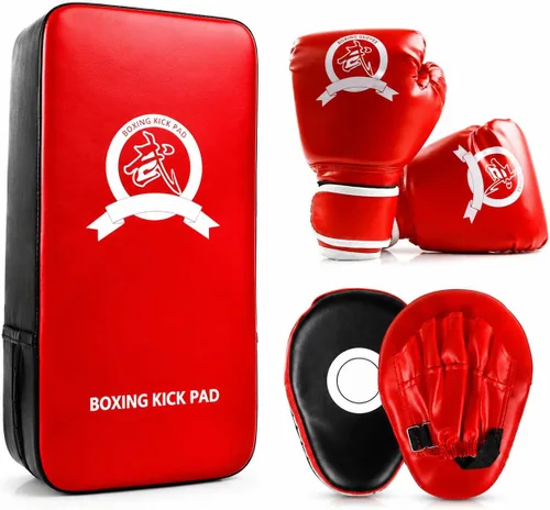 Vista 8 de SEISSO Kids Boxing Set for Boxing, Karate, Muay Thai, MMA Training