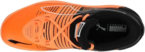 Vista 4 de PUMA Tenis de baloncesto Fusion Nitro para hombre color naranja