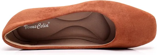 Vista 4 de VenusCelia Zapato plano con punta de baldosa para mujer
