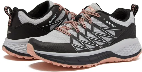 Vista 7 de HI-TEC Destroyer Low - Tenis deportivos de malla ligera para mujer Negro