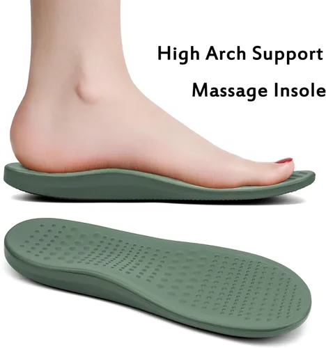Vista 3 de INMINPIN - Zuecos ortopédicos para mujeres y hombres, con soporte de arco, zapatos de jardín, sandalias con fascitis plantar y plantillas de pies