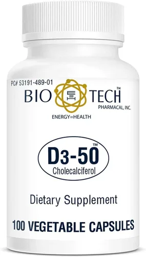 Vista 5 de Bio-Tech Pharmacal Vitamina D3 (D3 5k UI, 250 unidades)