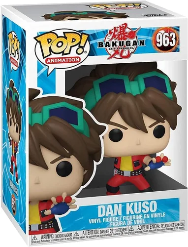 Vista 3 de Dan Kuso Pop #963 Pop Animation Vinyl Figure (Bundled with EcoTEK Pop Protector)