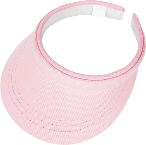 Vista 11 de Sombreros con visera para el sol, para mujer, ala ancha, ajustable, con Negro