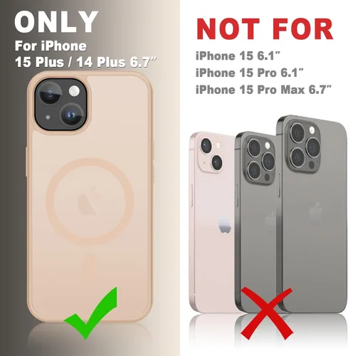 Vista 1126 de Funda para Google Pixel 10 Pro XL, cubierta magnética mate, color negro Fit for MagSafe, Screen Protector included, Shockproof Military Grade