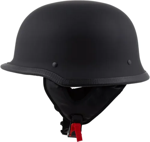 Vista 7 de Milwaukee Helmets MPH9740DOT Motorrad DOT - Casco de motociclista de media cara, color negro mate, talla S