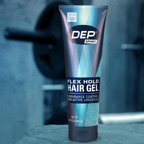 Vista 6 de Dep Gel para el cabello para hombres, gel de peinado de fijación fuerte, sin alcohol, sin escamas, control flexible con aminoácidos de queratina
