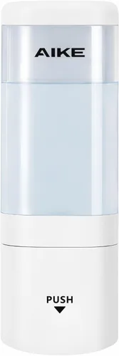 Vista 11 de AIKE Dispensador de champú y acondicionador,Dispensador de jabón 3 cámaras Blanco
