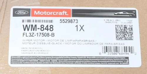 Vista 5 de Motorcraft Motor de limpiaparabrisas - WM848