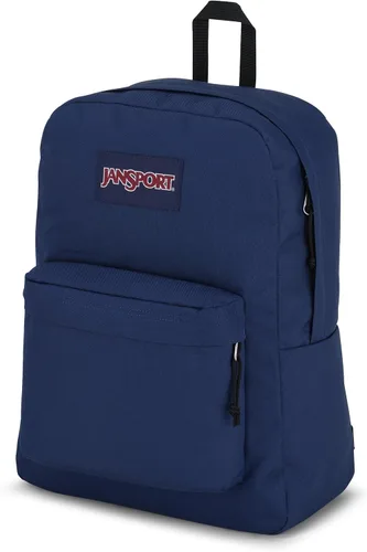 Vista 8 de JanSport SuperBreak - Mochila ligera para la escuela, Marino), JS0A4QUT