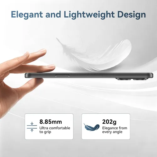 Vista 5 de Blackview Wave 7C Smartphones, solo para T-Mobile, color negro