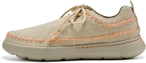 Vista 3 de VIFUUR Zapatos para caminar para hombre, extra anchos, ligeros, transpirables, informales, a la moda