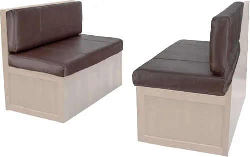 Vista 7 de RecPro Cojines para cabina de comedor RV con espuma viscoelástica cama de remolque de caravana (castaño, 36 pulgadas)